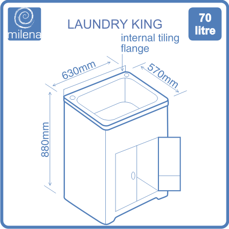 laundry king dimensions